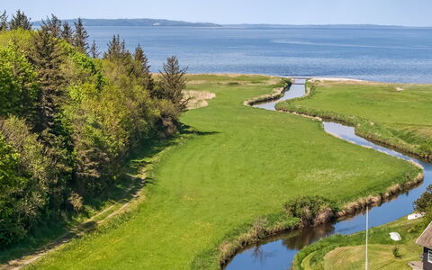 Ejnarine - 600M to the Fjord: Paysage, Prairie, Côte, Cotiers Et Relief Océaniques, Vue Du Ciel, Rive, Photographie Aérienne, Prairie, Baie