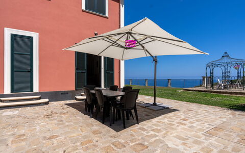 Our Dream: Ciel, Propriété, L'Eau, Fenêtre, Bâtiment, Ombre, Mobilier De Jardin, Bois, Plante, Immobilier