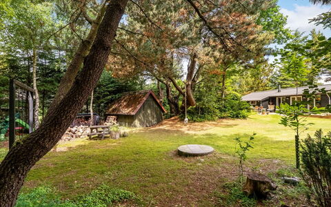 Jenvold - 1.5Km from the Sea: Arbre, Feuille, Herbe, La Nature, Branche, Arbuste, Jardin, Lot Terre, Zone Rurale, Chalet
