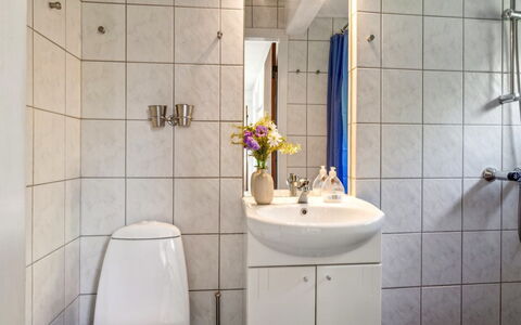 Throtti - 50M from the Sea: Mur, Luminaire Plomberie, Design Intérieur, Sol, Lavabo, Salle De Bains, Sol, Évier, Plomberie, Pièce