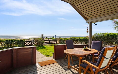 Anselmi - 25M from the Sea: Meubles, Bois, Table, Chaise, Dur, Mobilier De Jardin, Recours, Plate-Forme, Porche, Tache De Bois