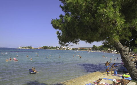 Zadar Sukošan 134: L'Eau, Ciel, Arbre, Cotiers Et Relief Océaniques, Plage, Loisir, Lac, Banque