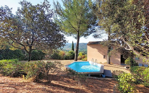 Le Belvédère D'Estelle: Piscine, Ombre, Jardin, Arrière-Cour, Recours, Aménagement Paysager, Caractéristique De L'Eau, Cour, Mobilier De Jardin, Hacienda