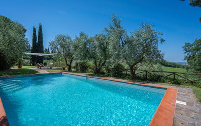 Chianti Hills Apartment, Pool, Ac: Bleu, Piscine, Hacienda, Ombre, Arrière-Cour, Caractéristique De L'Eau, Eco Hôtel, Aménagement Paysager, Villa, Recours