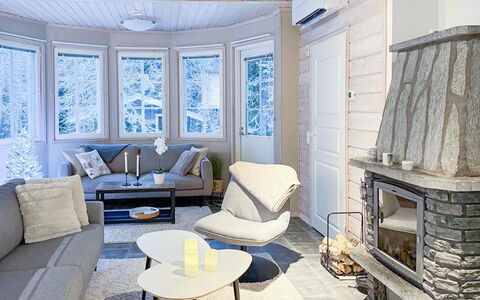 Villa Taikavuosseli: Bois, Neige, Chalet, L'Hiver, Toit, Domicile, Gelé, Cabane En Rondins, Siding, Pente