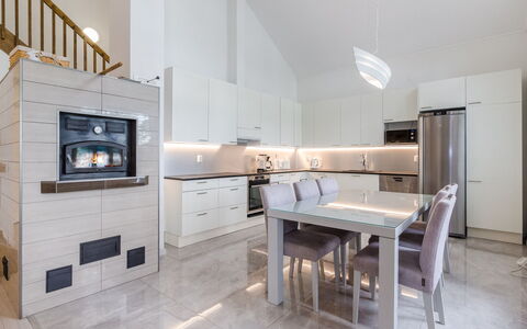 Levähdys: Sol, Design Intérieur, Bois, Cuisine, Meubles, Plafond, Sol, Domicile, Éclairage, Comptoir