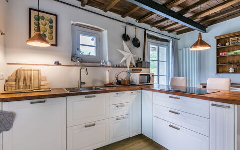 Fanny: Design Intérieur, Cuisine, Cabinetry, Meubles, Comptoir, Sol, Bois, Plafond, Domicile, Sol