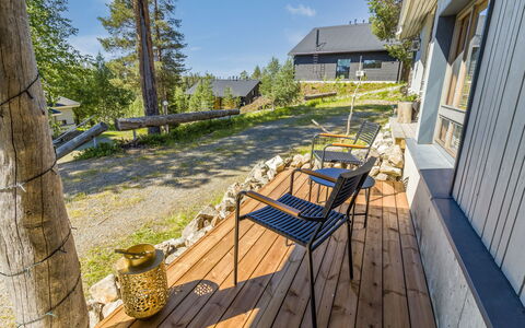 Rukaköngäs 27: Bois, Domicile, Chalet, Plate-Forme, Dur, Planche, Parquet, Ombre, Eco Hôtel, Porche