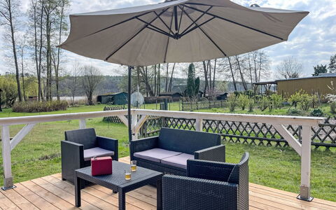 Am Pälitzsee: Meubles, Mobilier De Jardin, Table, Tableau De Plein Air, Chaise, Parapluie, Ombre, Patio, Table Cuisine Et Salle A Manger, Jardin