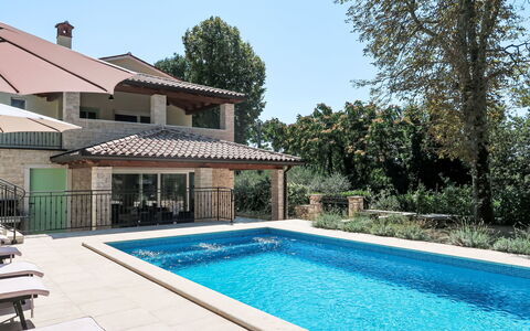 Villa Nona Nina: Plante, L'Eau, Propriété, Ciel, Piscine, Bâtiment, Bleu Azur, Arbre, Fenêtre, Herbe