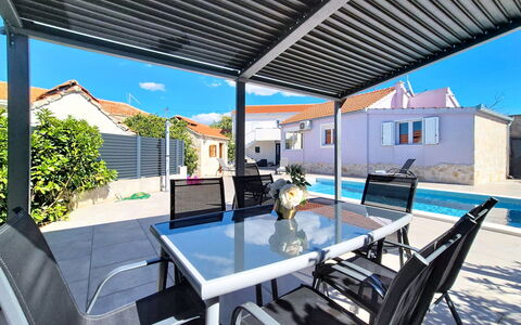 Nancy: Meubles, Ombre, Mobilier De Jardin, Composite, Chaise, Store, Patio, Structure En Plein Air, Plate-Forme, Piscine