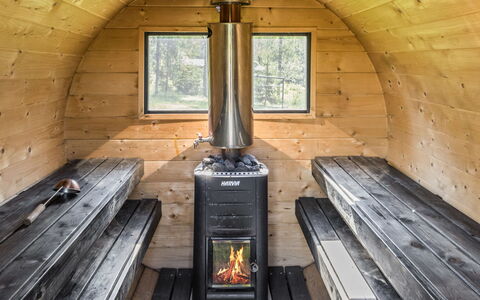 Huvila 22: Arbre, Banque, Maison, Chalet, Lac, Étang, Forêt, Cabane En Rondins