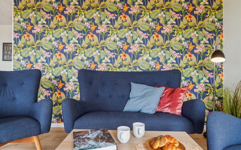 Rico - 50M from the Sea: Fond D'Écran, Art Floral, Salon, Peindre, Art Moderne