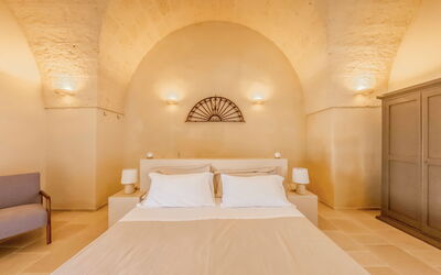 Logement:&nbsp;Camera 5 - Matrimoniale Con Vasca - Masseria Vacca