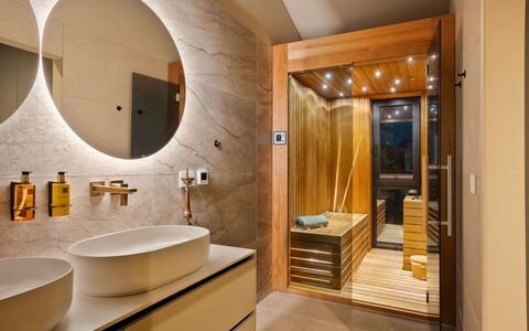 Tia 2: Design Intérieur, Sol, Sol, Luminaire Plomberie, Mur, Bois, Salle De Bains, Plafond, Robinet, Armoire De Toilette