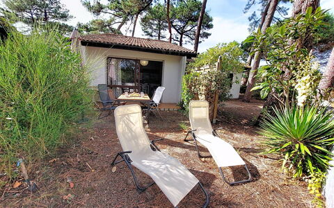 Mimizan 406: Arbuste, Mobilier De Jardin, Ombre, Jardin, Chaise, Aménagement Paysager, Cour, Arrière-Cour, Balancelle, Parapluie