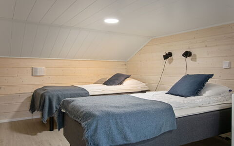 Himos Alppinotko 6 B: Bois, Chambre, Design Intérieur, Sol, Sol, Plafond, Lit, Drap De Lit, Literie, Meubles