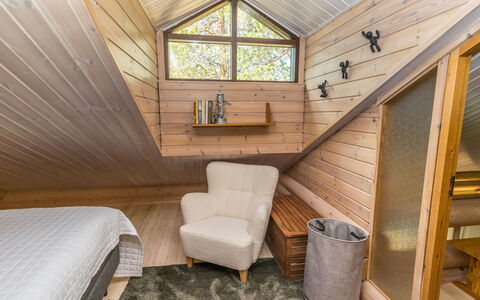 Kiilopään Tunturimajat B6 Kerttula: Bois, Neige, L'Hiver, Chalet, Gelé, Domicile, Cabane En Rondins, Mélèze, Siding