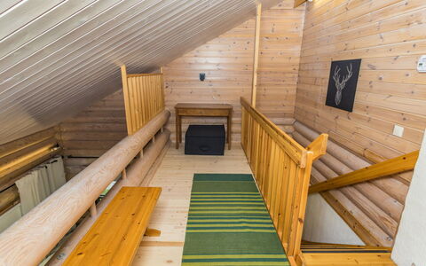 Kiilopään Tunturimajat B6 Kerttula: Bois, Neige, L'Hiver, Chalet, Gelé, Domicile, Cabane En Rondins, Mélèze, Siding
