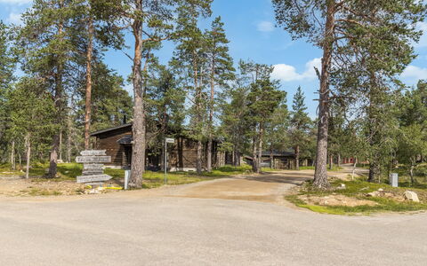 Kiilopään Tunturimajat B6 Kerttula: Bois, Neige, L'Hiver, Chalet, Gelé, Domicile, Cabane En Rondins, Mélèze, Siding