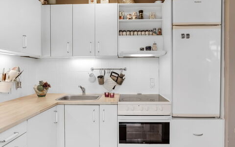 Maelle - 150M from the Sea: Appareil De Cuisine, Cuisine, Principaux Appliance, Comptoir, Cabinetry, Bois, Électroménager, Sol, Meubles, Design Intérieur