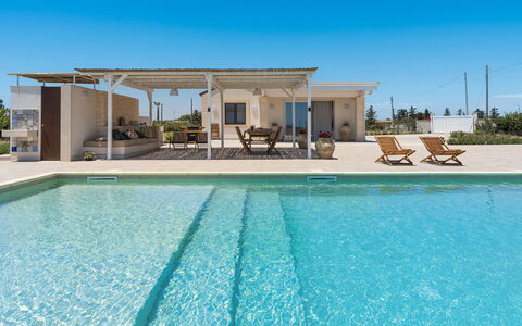 Villa Paolina: L'Eau, Ciel, Piscine, Bleu Azur, Plante, Ombre, Mobilier De Jardin, Loisir, Composite, Immobilier