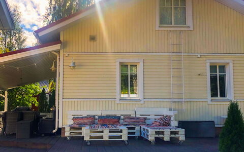 Tyttelsson: Bois, Chalet, Domicile, Cabane En Rondins, Lumber, Siding, Dur, Matériau Naturel, Batiments Jardin, Cabane