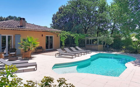 Villa Hestia: Piscine, Mobilier De Jardin, Zone Résidentielle, Recours, Ombre, Composite, Eco Hôtel, Arrière-Cour, Aménagement Paysager