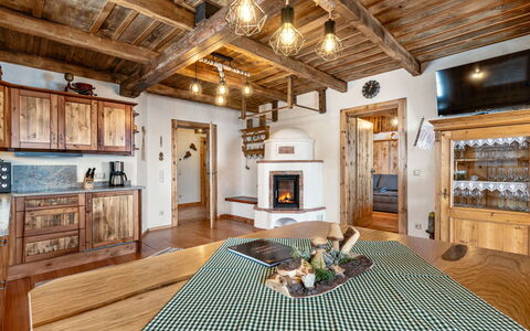 Heregger Hütte: Bois, Domicile, Maison, Chalet, Meubles, Cabane En Rondins, Table Cuisine Et Salle A Manger, Salle À Manger, Dur, Plafond