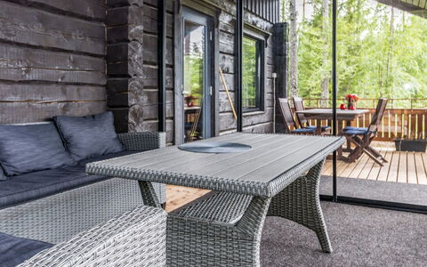 Sorolanniemi: Meubles, Bois, Porche, Chaise, Table, Mobilier De Jardin, Plate-Forme, Dur, Tableau De Plein Air, Ombre