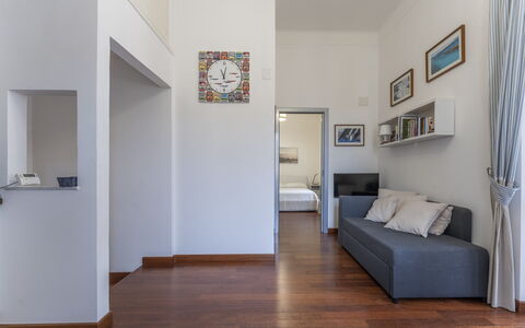 Casa con Accesso Privato al Mare, Parcheggio, Bogl: Sol, Design Intérieur, Sol, Meubles, Bois, Pièce, Plafond, Parquet, Salon, Appartement