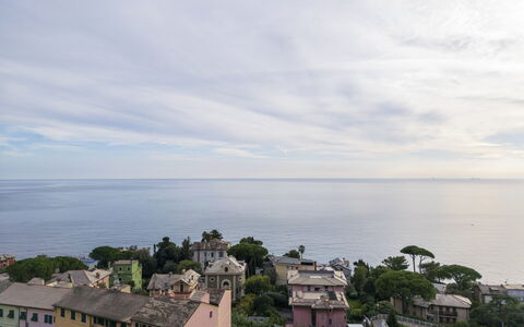 Casa con Accesso Privato al Mare, Parcheggio, Bogl: Bleu, Horizon, Zone Résidentielle, Mer, Cotiers Et Relief Océaniques, Côte, Établissements Humains, Océan, Banlieue, Tropiques