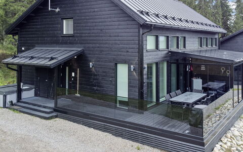 Himos Alppinotko 6 a: Toit, Siding, Domicile, Chalet, Plate-Forme, Cabane En Rondins, Batiments Jardin, Planche