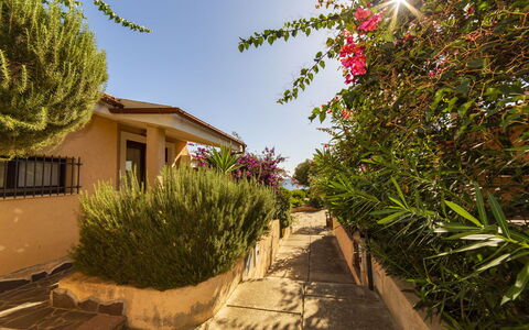Trilocale Apartments Seaside: Arbuste, Domicile, Jardin, Aménagement Paysager, Ombre, Allée, Cour, Hacienda, Passerelle, Arrière-Cour