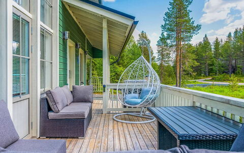 Rukan Tunturituuli: Bois, Neige, Chalet, L'Hiver, Toit, Domicile, Gelé, Cabane En Rondins, Siding, Pente