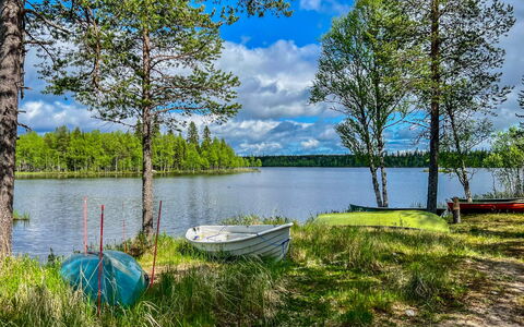 Rukan Tunturituuli: Bleu, L'Eau, Plan D'Eau, Ressources En Eau, Vert, La Nature, Arbre, Environnement Naturel, Paysage Naturel