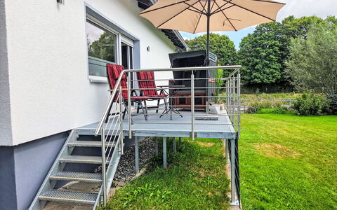Schieder-Schwalenberg 100: Escaliers, Balustrade, Balcon, Porche, Tache De Bois, Plate-Forme, Dur, Balustre, Passerelle, Mobilier De Jardin