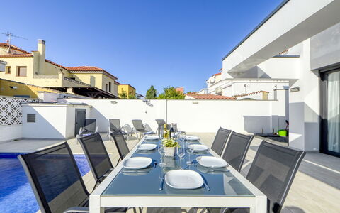 Mon Petit Paradis: Appartement, Mer, Balcon, Ombre, Hôtel, Recours, Appartement Penthouse, Aluminium