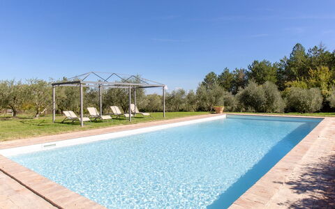 Villa la Felce: Bleu, Piscine, Hacienda, Recours, Villa