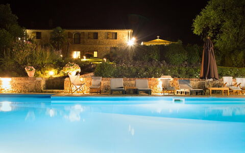Villa Giuncheto: Piscine, Recours, Biens, Eco Hôtel, Thermes, Hacienda, Villa, Hôtel, Ville Resort, Caractéristique De L'Eau