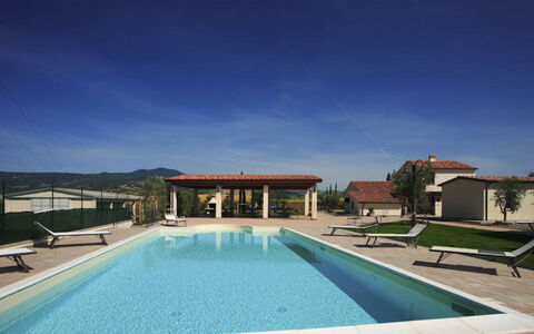 San Giuseppe Villa: Piscine, Zone Résidentielle, Recours, Maison, Composite, Eco Hôtel, Ombre, Mobilier De Jardin, Biens, Hacienda