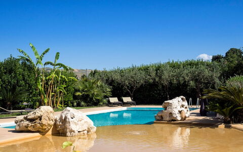 Villa dello Zingaro: L'Eau, Piscine, Recours, Eco Hôtel, Caractéristique De L'Eau, Aménagement Paysager, Loisir, Tropiques, Jardin