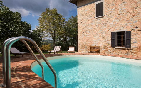 Cascina Arcangelo: Architecture, Composite, Piscine, Biens, Ferme, Mobilier De Jardin, Villa, Arrière-Cour