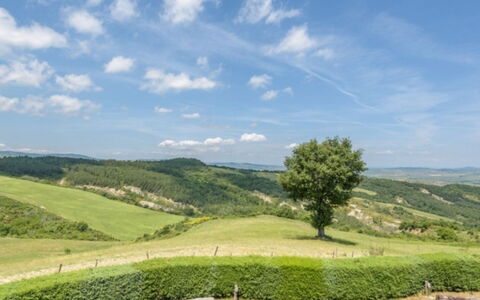 Podere del Mezzadro: Ciel, Vert, Herbe, Environnement Naturel, La Nature, Prairie, Paysage Naturel, Colline, Végétation