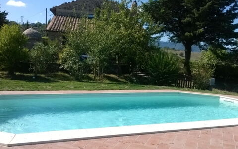 Podere del Mezzadro: Piscine, Hacienda, Biens, Ferme, Cour, Villa, Aménagement Paysager, Arrière-Cour, Cour, Caractéristique De L'Eau