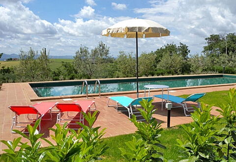 Casale Gioiello: Meubles, Mobilier De Jardin, Table, Piscine, Recours, Chaise, Tableau De Plein Air, Ombre, Balancelle, Jardin