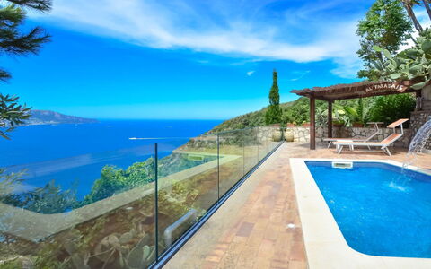 Villa Campanella: Bleu, L'Eau, Plan D'Eau, Piscine, Cotiers Et Relief Océaniques, Recours, Mer, Côte, Océan, Promontoire