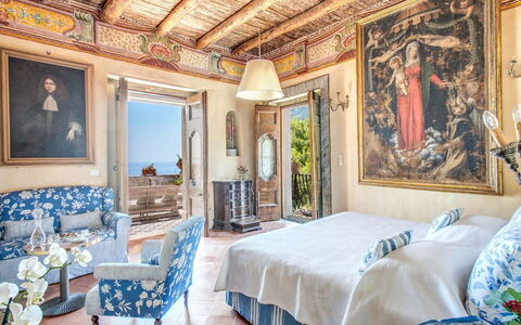 Villa Positano: Meubles, Design Intérieur, Mer, Chambre, Chaise, Linge, Côte, Lit, Recours, Hôtel