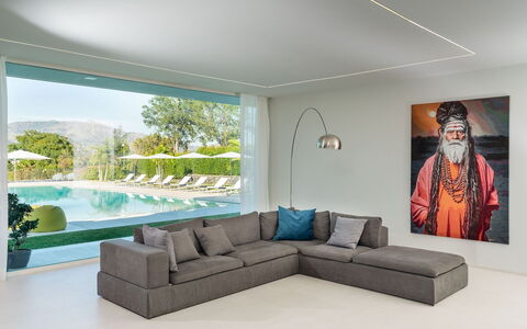 Villa Contemporanea: Meubles, Design Intérieur, Sol, Sol, Canapé, Salon, Bois, Table, Table Basse