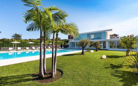 Villa Contemporanea: Piscine, Recours, Biens, Eco Hôtel, Villa, Ombre, Loisir, Hacienda, Manoir
